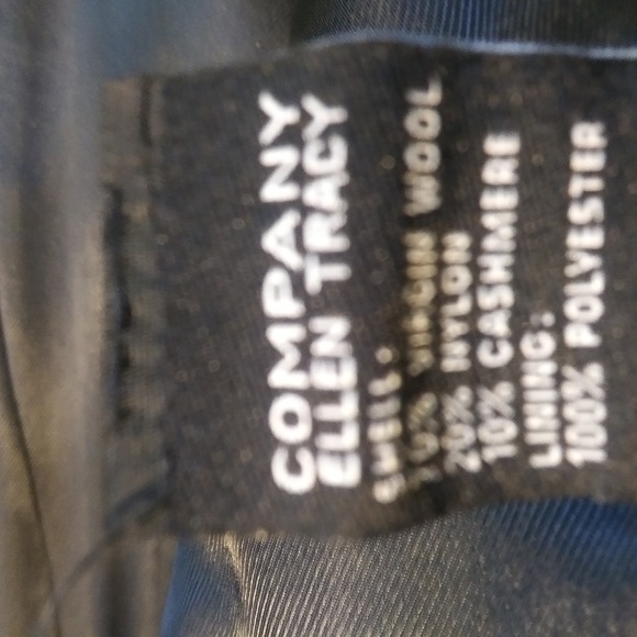 Company Ellentracy size 10 women's wool black coat - Picture 5 of 6